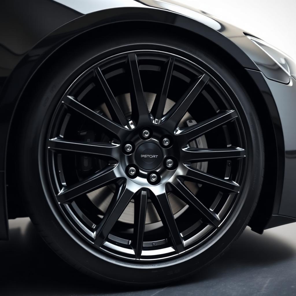 Wheel Repair & Respray — After